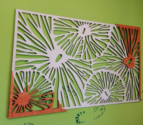 Vyřezávaný obraz na zeď - ALENKA: 46 x 80 cm 3913-44823 PR0296