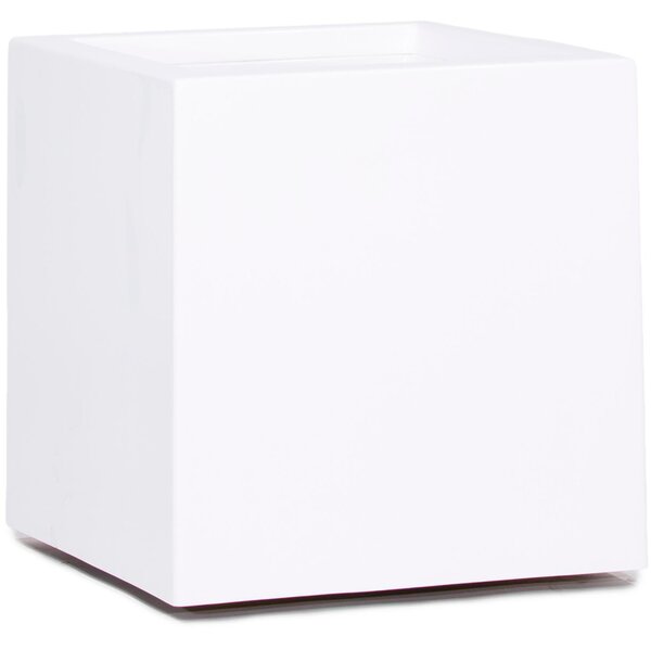 Premium Cube, Květinový obal, kvádr, 40/50/60/80/100 x 40/50/60/80/100 cm, bílý, černý, křemeně šedý, antracitově šedý Barva květináče: Bílá, Rozměry:…