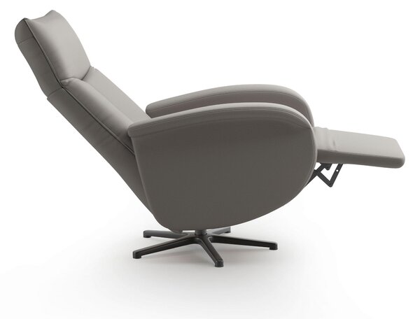 RELAXAČNÍ KŘESLO, kůže, mokka Sit & More - Online Only křesla & taburety, Online Only