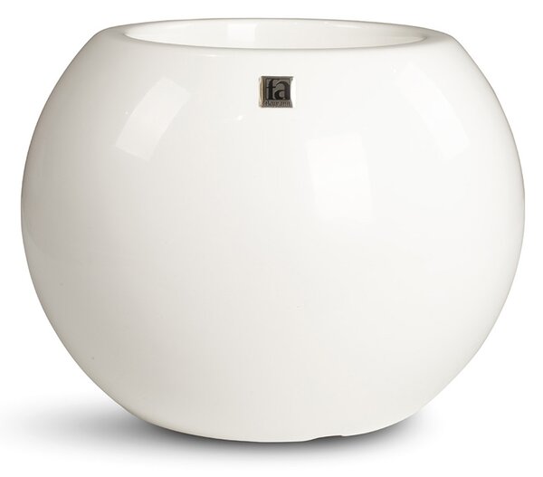 Premium Globe květináč, Ø 40/60 cm, výška 32/45 cm, bílý, černý, křemeně šedý, antracitově šedý Barva květináče: Bílá, Rozměry: Průměr 40 cm, Výška 32…
