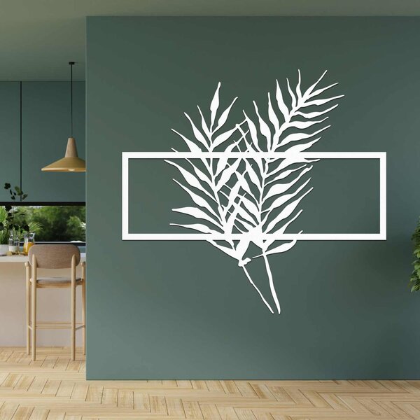 SENTOP | Dřevěná dekorace Tropické listy - Moderní botanický design | SENTOP HDF0303