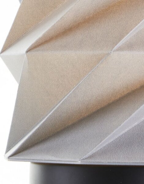 Brilliant 60085A22 Papírová stolní lampa PAPERFOLD šedá
