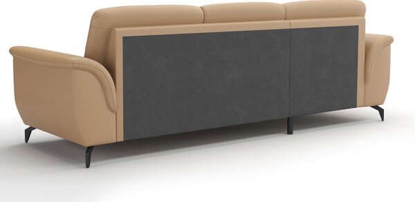 ROHOVÁ SEDAČKA, textil, kůže, cappuccino Sit & More - Sedací soupravy, Online Only