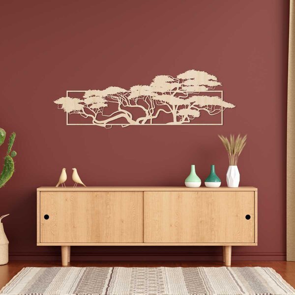 SENTOP | Luxusní dřevěný obraz Stromy – designová nástěnná dekorace I SENTOP PR0306