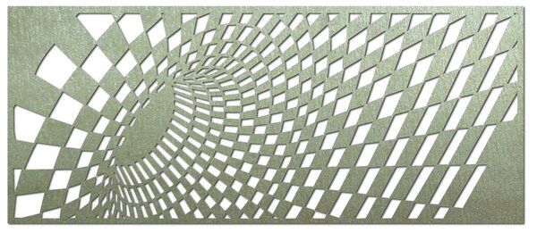 Vkusný obraz na stěnu z dřevěné překližky ULETT: Přírodní překližka - Topol přírodní 50 x 25 cm 3925-46181 PR0308