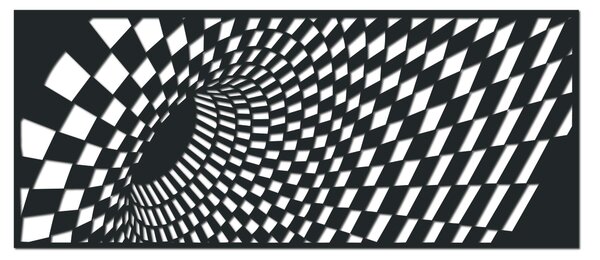 Vkusný obraz na stěnu z dřevěné překližky ULETT: Přírodní překližka - Topol přírodní 50 x 25 cm 3925-46181 PR0308