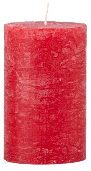Emocio Rustic válec 50x80 červená svíčka