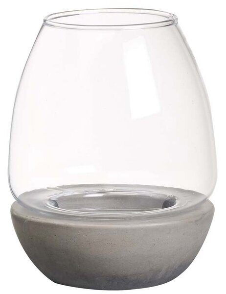 Bolsius Svícen Sparkle light, nerozbitný čirý plast, 100x120mm