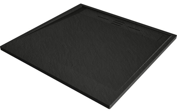 Mexen Amon čtvercová sprchová vanička SMC 100 x 100 cm, černá - 4F701010
