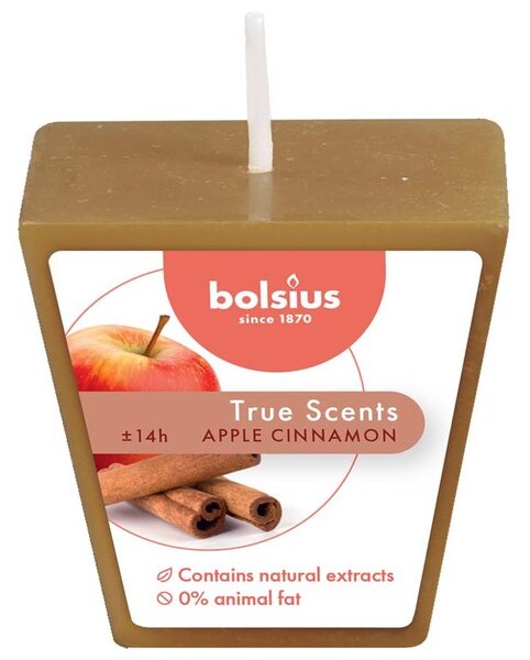Bolsius Aromatic 2.0 Votivní vonná svíčka 48mm, Apple Cinammon