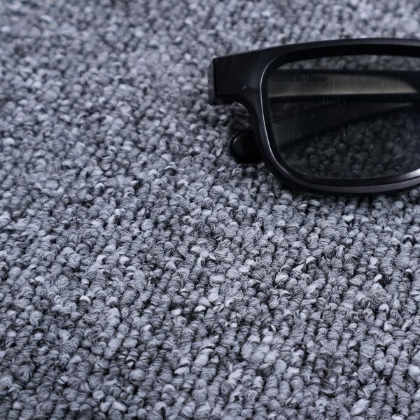 Condor Carpets, Metrážový koberec Rambo-Bet 73, na míru, šíře 3m,4m,5m, šedá, filc, kuchyně