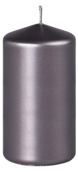 Emocio válec 60x110 Metal šedá svíčka