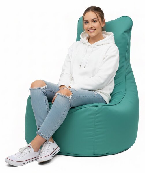 Sedací pytel Primabag Seat polyester zeleno-modrá
