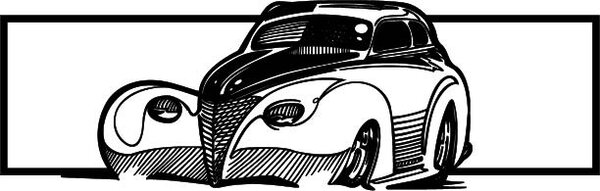 Retro stylizované dřevěné auto - dekorativní obraz na zeď - SAMUEL: Přírodní překližka - Topol přírodní 119 x 35 cm 3949-48935 PR0326