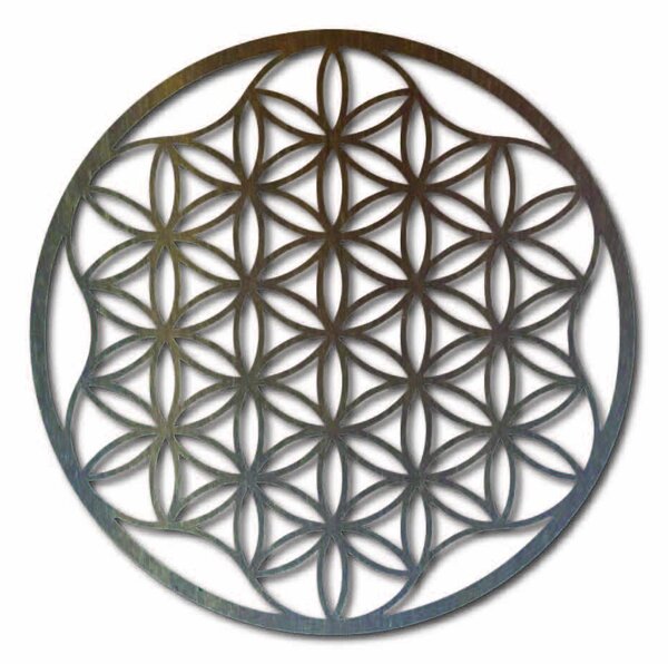 Obraz mandala na zeď z překližky do 120 cm: Přírodní překližka - Topol přírodní Rozměr 50 cm 3964-49819 PR0337