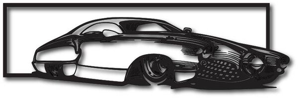 Exkluzivní obraz na stěnu auto z dřevěné překližky historie: Přírodní překližka - Topol přírodní 30 x 90 cm 3950-49483 PR0327