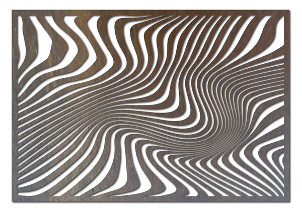 Dekorační obraz na zeď zebra i černý: Preglue - Bílá barva 40 x 70 cm 3951-52485 PR0328 PREGLEJKA