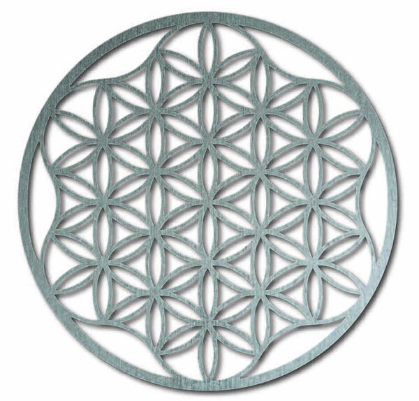 Obraz mandala na zeď z překližky do 120 cm: Přírodní překližka - Topol přírodní Rozměr 50 cm 3964-49819 PR0337
