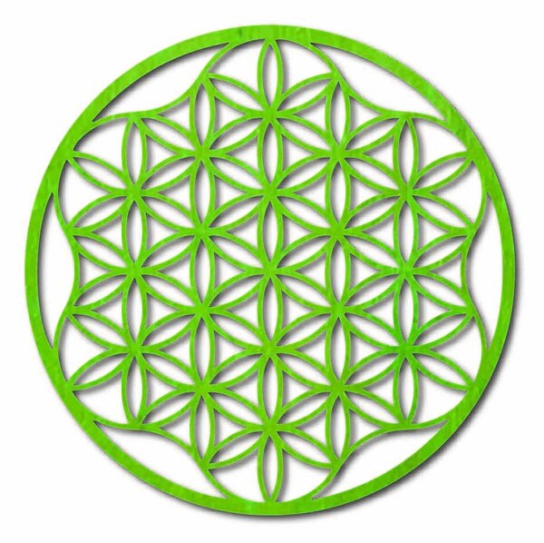 Obraz mandala na zeď z překližky do 120 cm: Přírodní překližka - Topol přírodní Rozměr 50 cm 3964-49819 PR0337