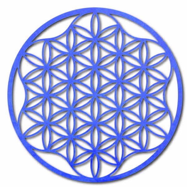 Obraz mandala na zeď z překližky do 120 cm: Přírodní překližka - Topol přírodní Rozměr 50 cm 3964-49819 PR0337