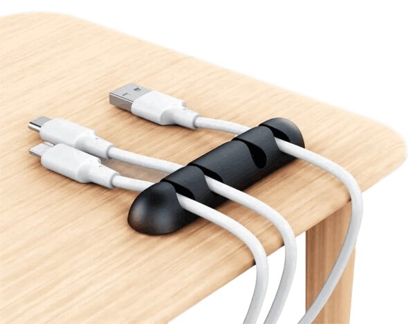 Liftor Cable Clip, organizér kabelů, černý