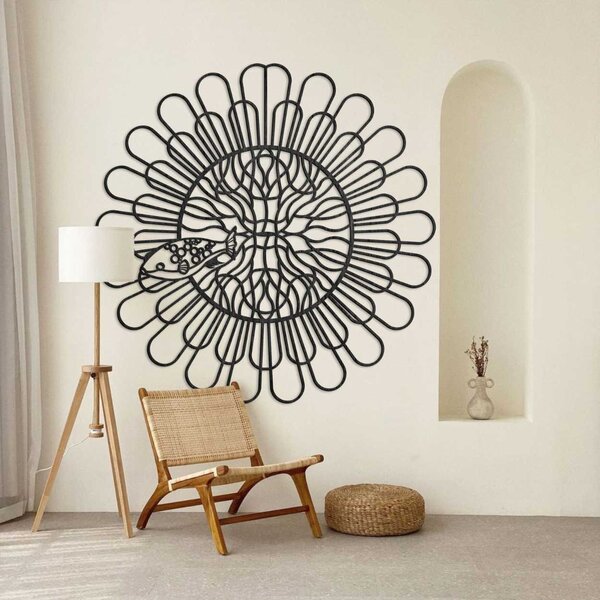 SENTOP | Unikátní 3D Mandala Ryba Proměňte svou stěnu v umění I SENTOP PR0348