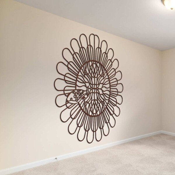 SENTOP | Unikátní 3D Mandala Ryba Proměňte svou stěnu v umění I SENTOP PR0348