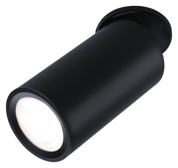 P 93088 LED vestavné svítidlo 3-krokové-stmívatelné Turnal kruhové 60mm 90° Coin 6W 230V stmívatelné 2700K černá mat - PAULMANN