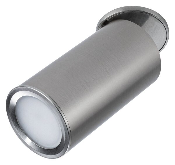 P 93090 LED vestavné svítidlo 3-krokové-stmívatelné Turnal kruhové 60mm 90° Coin 6W 230V stmívatelné 2700K kov kartáčovaný - PAULMANN