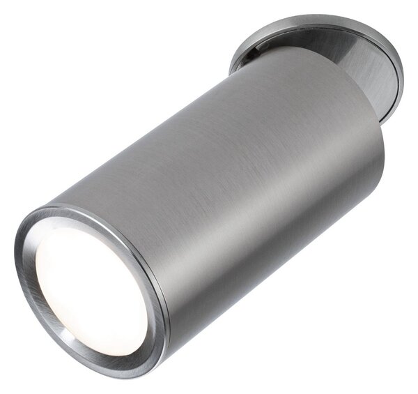 P 93090 LED vestavné svítidlo 3-krokové-stmívatelné Turnal kruhové 60mm 90° Coin 6W 230V stmívatelné 2700K kov kartáčovaný - PAULMANN