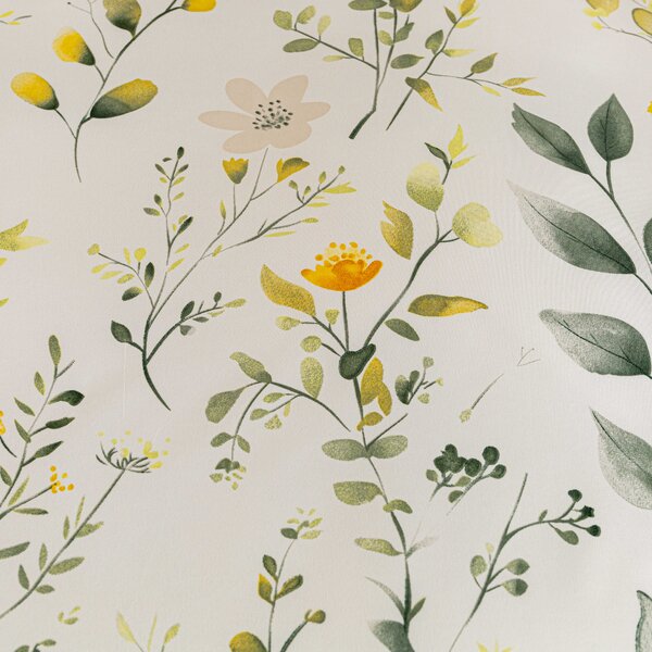 Povlečení z mikrovlákna CITRUS GARDEN bílé Rozměr povlečení: 70 x 90 cm | 140 x 200 cm
