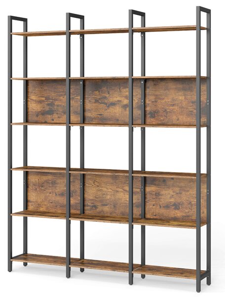 REGÁL, hnědá, černá, ocel, 128/187,1/24 cm Boxxx - Online Only regály & police, Online Only
