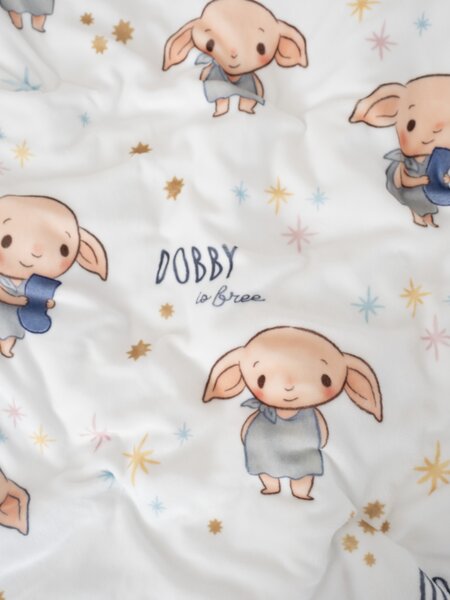 MK Lůžkoviny Mikroplyšové povlečení Harry Potter - Tiny Dobby 140 × 200 cm, 70 x 90 cm