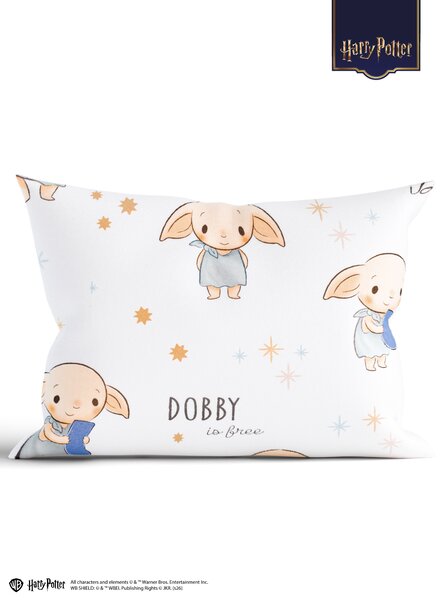 MK Lůžkoviny Povlak na polštář mikroplyš Harry Potter 40 × 60 cm - Tiny Dobby