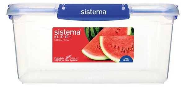 Sistema Vodotěsná krabička na potraviny KLIP IT PLUS 4 klipy 3,35 l