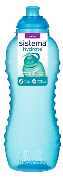 Sistema Láhev Hydrate Squeeze Twist n Sip 460 ml, modrá