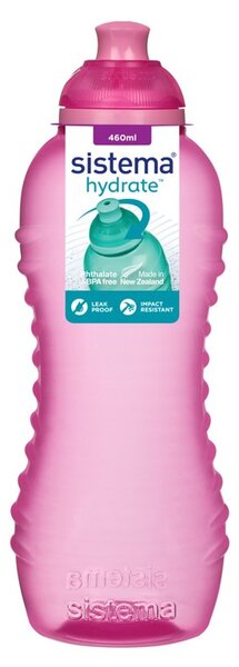 Sistema Láhev Hydrate Squeeze Twist n Sip 460 ml, růžová
