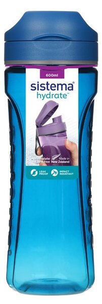 Sistema Tritanová láhev s poutkem Hydrate Swift Flip Top 600 ml, modrá