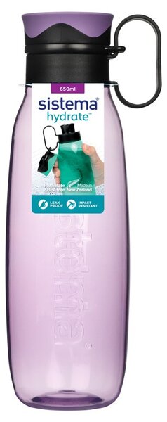 Sistema Tritanová láhev s poutkem Hydrate Traverse Flip Top 650 ml, fialová
