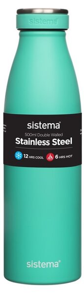 Sistema Nerezová termoska Hydrate Stainless Steel 500 ml, mátová