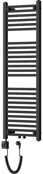 Mexen Mars, elektrické topné těleso 1200 x 400 mm, 400 W, černá, W110-1200-400-6400-70