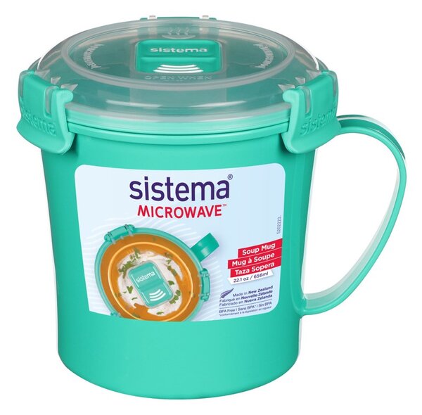 Sistema Hrnek na polévku Microwave Soup mug 656 ml, mátová