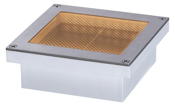 P 94595 LED zemní svítidlo Smart Home Zigbee Brick neláká hmyz IP67 hranaté 100x100mm CCT 1W 230V ocel ocel - PAULMANN