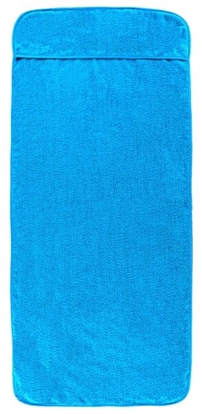 Plážové osušky 2 ks tyrkysové 75 x 200 cm textil 400 GSM