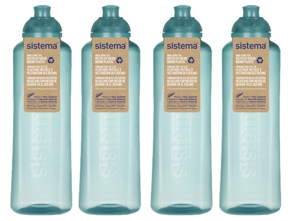 Sistema Sada 4ks lahví Ocean Bound Swift Twist n Sip 480 ml, mátová