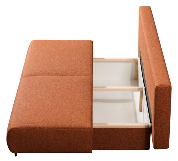 ROZKLÁDACÍ POHOVKA, textil, terracotta Livetastic - Rozkládací pohovky, Online Only