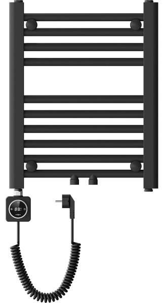 Mexen Mars, elektrické topné těleso 500 x 400 mm, 300 W, černá, W110-0500-400-6300-70