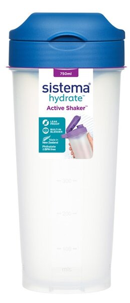 Sistema Shaker Hydrate 750 ml, modrá
