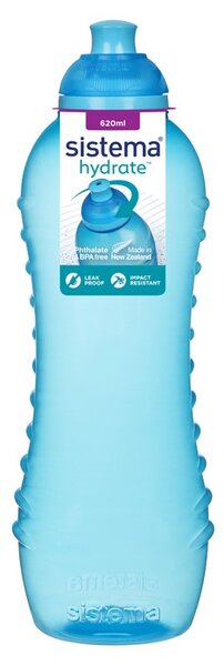 Sistema Láhev Hydrate Squeeze Twist n Sip 620 ml, modrá