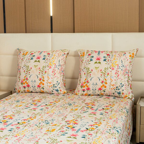 Povlečení z mikrovlákna MILLEFLEUR barevné Rozměr povlečení: 70 x 90 cm | 140 x 220 cm